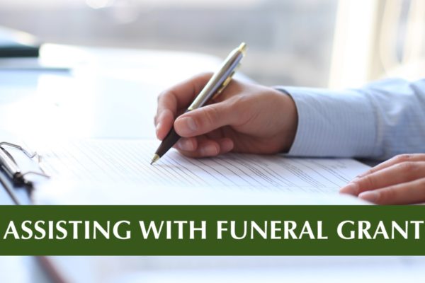 Assisting with Funeral Grant